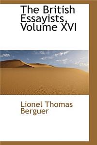 The British Essayists, Volume XVI