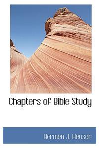 Chapters of Bible Study