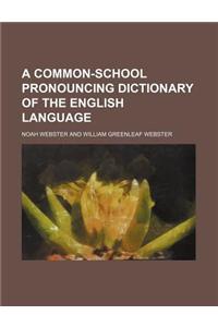 A Common-School Pronouncing Dictionary of the English Language