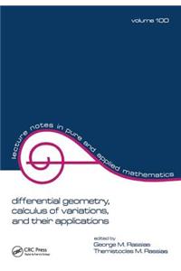 Differential Geometry, Calculus of Variations, and Their Applications