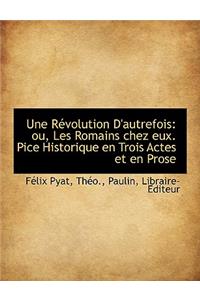Une Revolution D'Autrefois