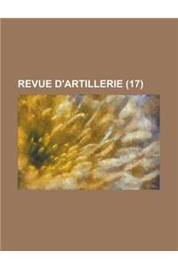 Revue D'Artillerie (17 )