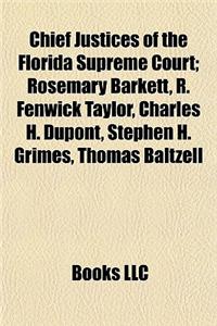 Chief Justices of the Florida Supreme Court