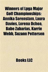 Winners of LPGA Major Golf Championships