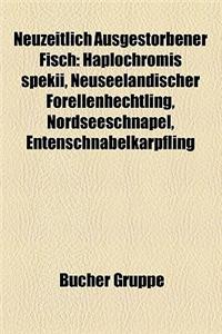 Neuzeitlich Ausgestorbener Fisch