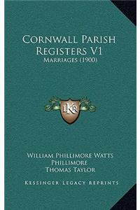 Cornwall Parish Registers V1
