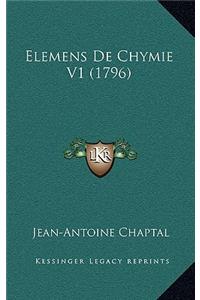 Elemens de Chymie V1 (1796)