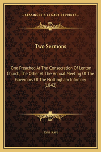 Two Sermons