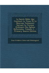 Sainte Bible