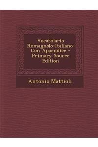 Vocabolario Romagnolo-Italiano