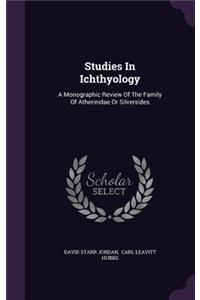 Studies In Ichthyology