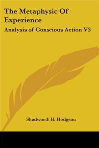 The Metaphysic Of Experience