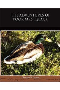 Adventures of Poor Mrs Quack