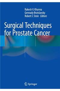 Surgical Techniques for Prostate Cancer