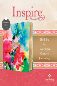 Inspire Prayer Bible NLT (Leatherlike, Joyful Colors with Gold Foil Accents, Filament Enabled)