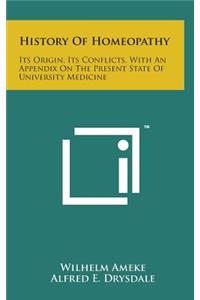 History of Homeopathy