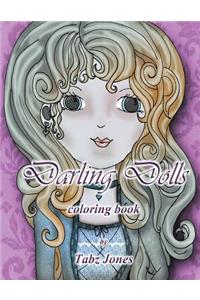 Darling Dolls Coloring Book