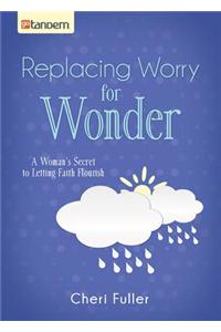 Replacing Worry for Wonder
