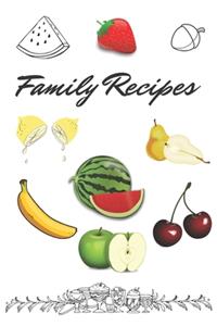 Family Recipes Book