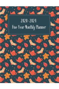 2020-2024 Five Year Monthly Planner