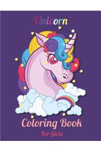 Unicorn Coloring Book For Girls