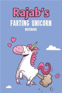 Rajab's Farting Unicorn Notebook