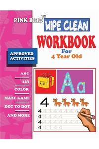 wipe clean workbooks for 4 year old