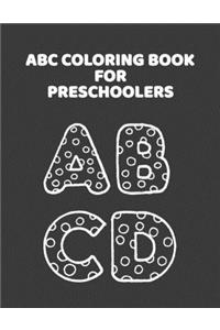 ABC Coloring Book For Preschoolers