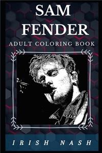 Sam Fender Adult Coloring Book