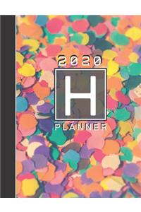 Personalised 2020 Diary Week To View Planner