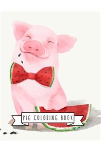 Pig Coloring Book