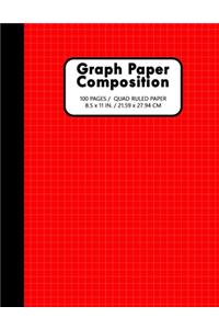 Graph Paper Notebook 100 Pages / Quad Ruled Paper