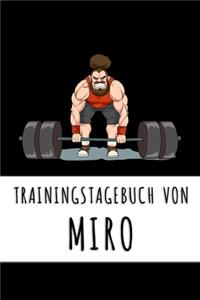 Trainingstagebuch von Miro