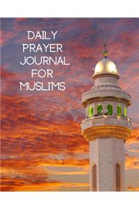 Daily Prayer Journal for Muslims