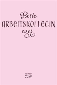 Beste Arbeitskollegin ever Kalender 2020
