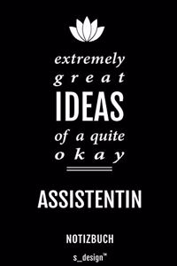 Notizbuch für Assistenten / Assistent / Assistentin