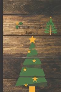 Christmas List Journal