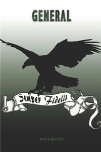 General Semper Fidelis - Notizbuch