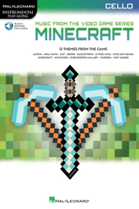 Minecraft - Music from the Video Game Series Cello Play-Along Book/Online Audio