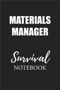 Materials Manager Survival Notebook