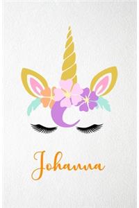 Johanna A5 Lined Notebook 110 Pages