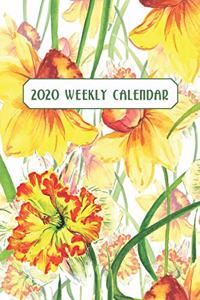 2020 Weekly Calendar