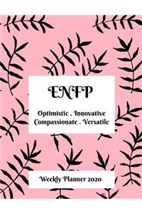 ENFP Weekly Planner