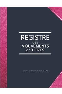 Registre des mouvements de titres