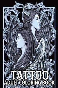 Tattoo Adult Coloring Book