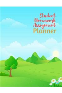 Student Homework Assignment Planner