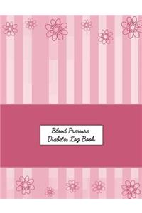 Blood Pressure Diabetes Log Book