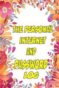 Personal Internet and Password Log