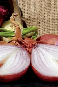 Freshly Halved Red Onion Journal