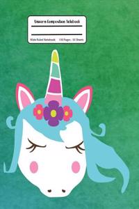 Unicorn Composition Notebook